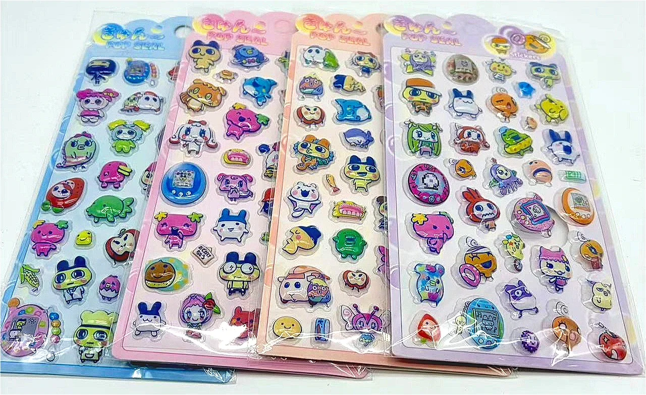 Tablet Cute Accessories - Nouveaux autocollants en relief 3D -