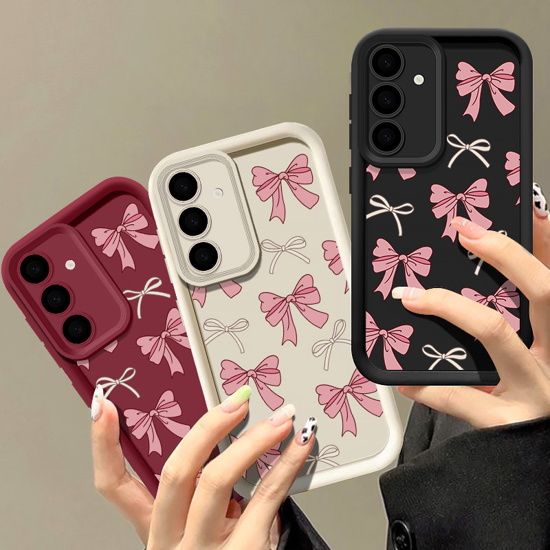 Coque en silicone motif nœud p - Samsung Galaxy A55 avis et prix