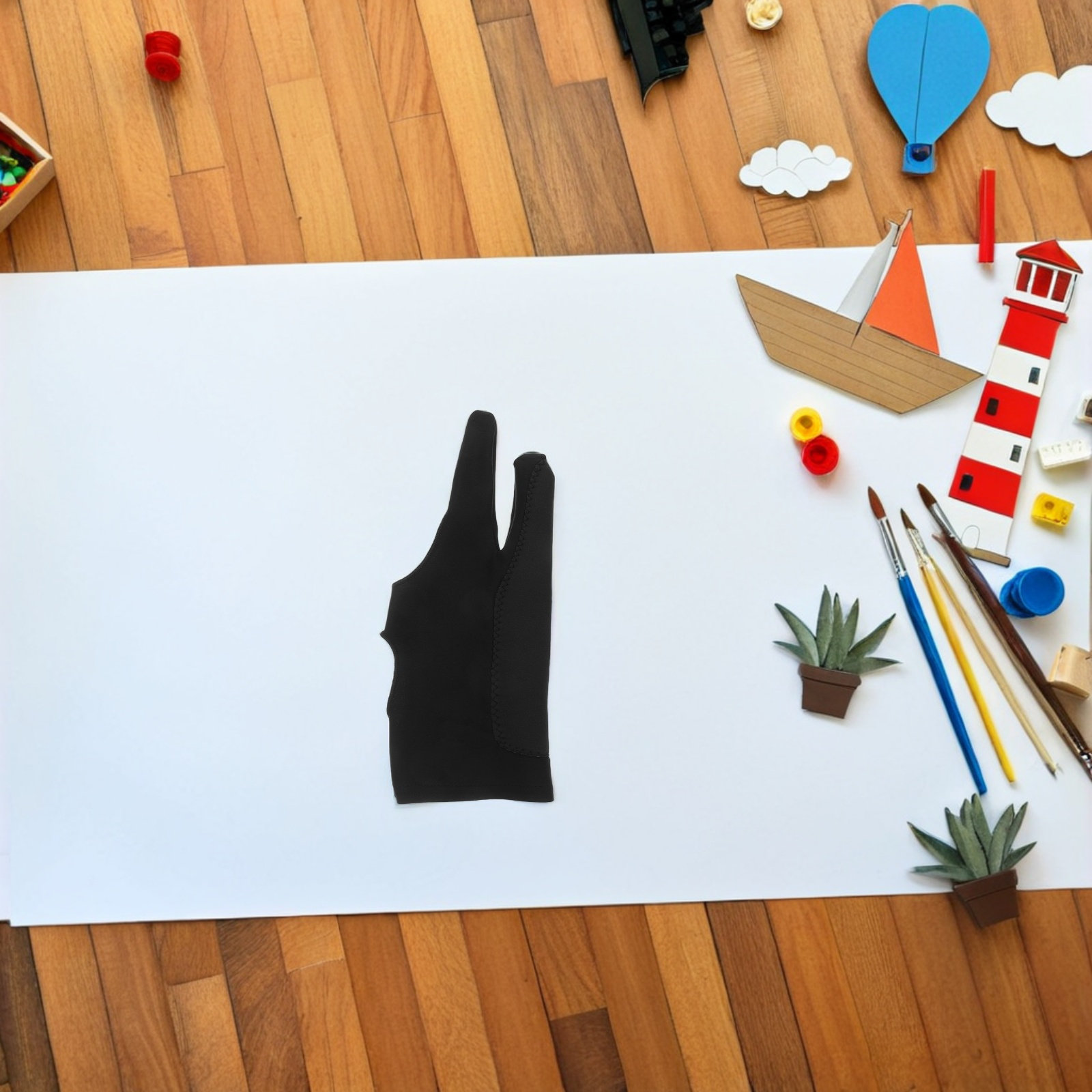 1 paire de gants à deux doigts - Drawing Glove Artist avis et prix