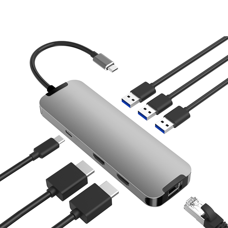 Adaptateur de hub multifonctio - Usb Hub Type C avis et prix