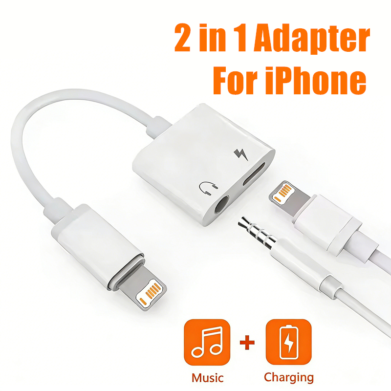 Adaptateur audio et de charge  - Wired Earphone Lightning avis et prix